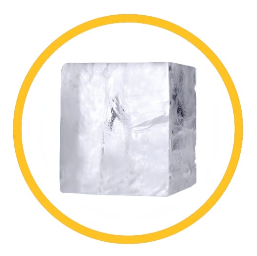 Maquina de hielo Kold Draft GTX360 Series Cubo