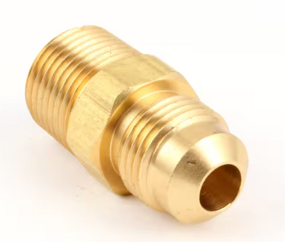 Scotsman 16-0355-00 Conector, entrada de agua, hexagonal, rosca exterior x abocardado, latón