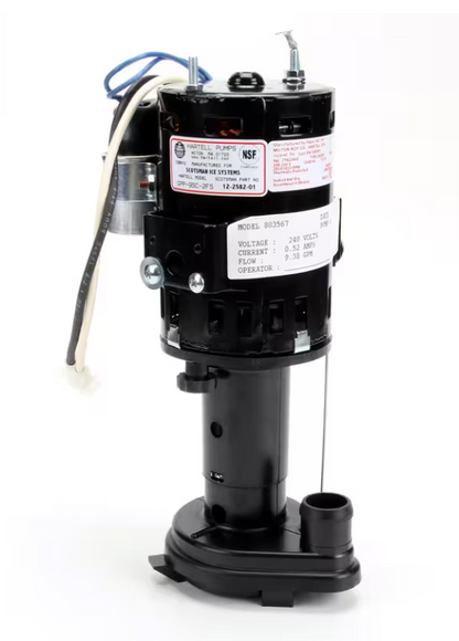Scotsman 12-2582-21 Bomba de agua 240 V