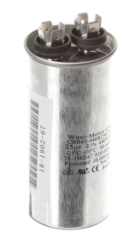 Scotsman 18-1902-67 — Condensador de funcionamiento, 25 µF, 440 V, 50/60 Hz