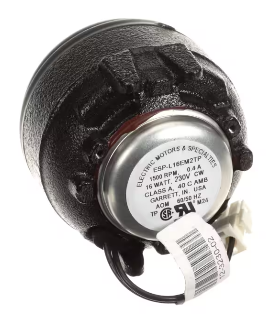 Scotsman 12-3230-02 Motor De Ventilador, 230 V, 60/50 Hz, 1500 Rpm, Cw
