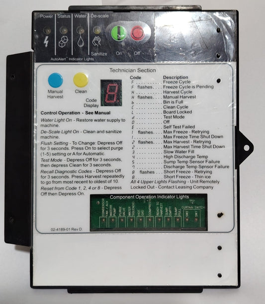 Scotsman 11-0575-22 Tarjeta Electrónica Frape (ultimas existencias)