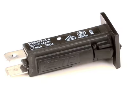 Follett 00126912 — Interruptor Termomagnético / Breaker, 32V, 4A, Montaje en Panel