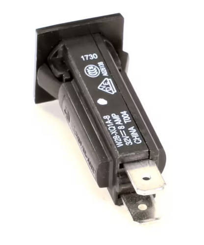 Follett 00128090 — Interruptor termomagnético, 8 A, montaje en panel (Circuit Breaker)